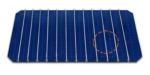MBB round wire soldering on cell surface